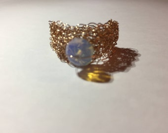 Ring crochetee