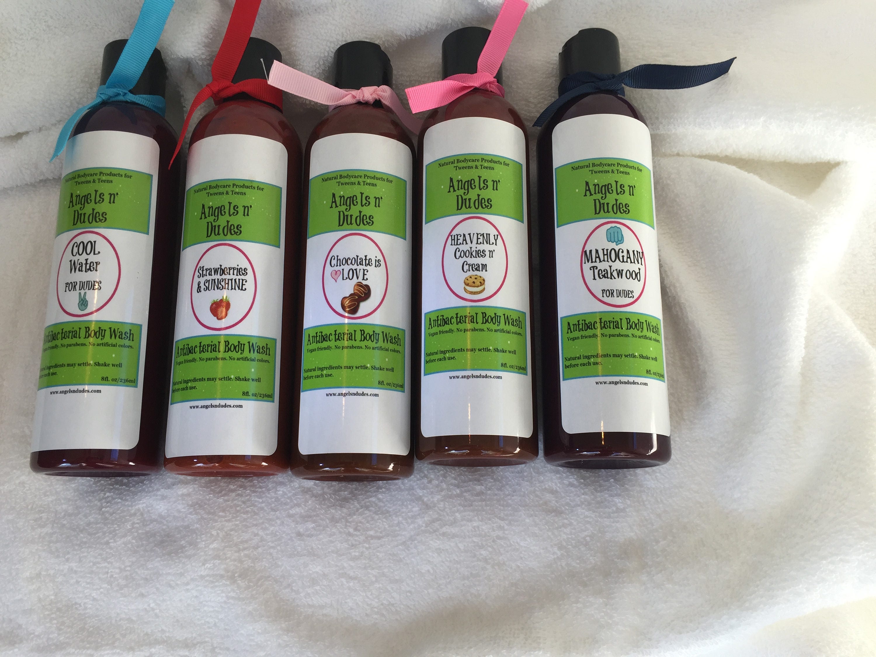 Fresas & Sunshine Odor Blocker Body Wash / Antibacterial Body Wash