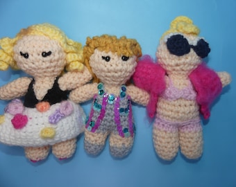 Pastel Pop Star Crochet Doll