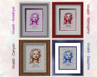 Vivaldi - Demi-pointure - Graphiques transparents - Convient pour les débutants