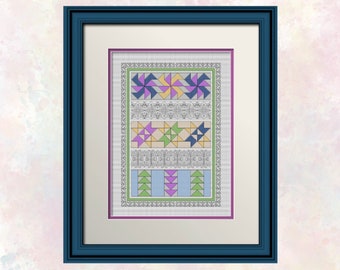 Blocks and Borders 2 - Convient pour débutant à avancé - Tableau facile à lire