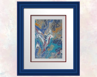 Eddy Pool - Point de croix complet uniquement - Niveau débutant à confirmé - Tableau facile à lire