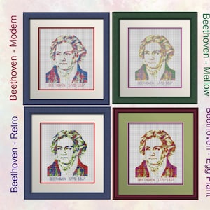 Beethoven - Full Size - Clear Charts - Suit Beginner Upwards