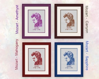 Mozart - Demi-pointure - Grille transparente - Convient pour les débutants