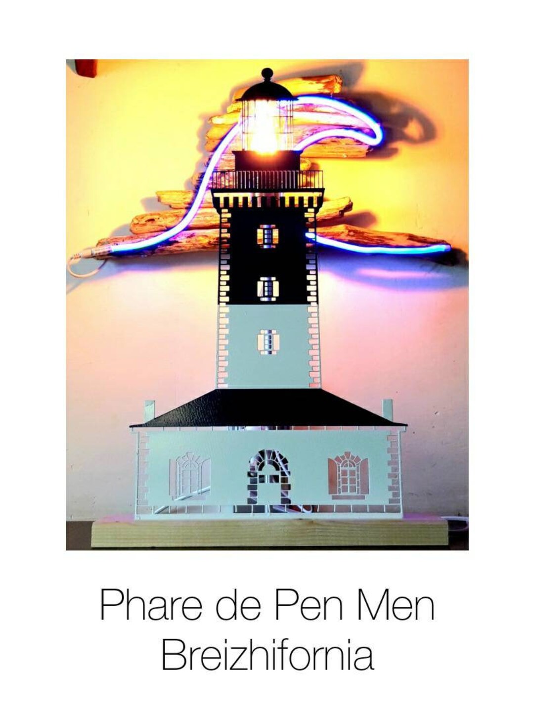 Pen Men Faro de Groix - Etsy España