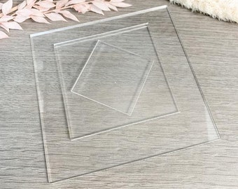 5 Pieces Acrylicblank Clear Acrylic Sheet Sign Blank , 3/16 Thick Clear Click for More Sizes and Customization 10 x 10 5 Pieces Acrylicblank Clear Acrylic Sheet Sign Blank , 3/16 Thick Clear Click for More Sizes and Customization 10 x 10