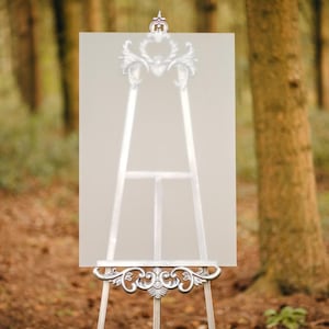 Placas de acrílico em branco para casamento: transparente fosco, preto, bege, branco - tamanhos personalizados