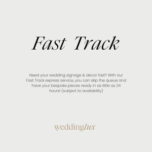 Servicio de procesamiento exprés: pedidos de decoración de bodas con seguimiento rápido