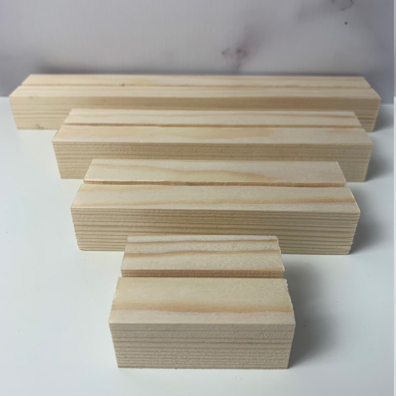 Acrylic Sign Holders Table Number Holders Wooden Acrylic Etsy UK