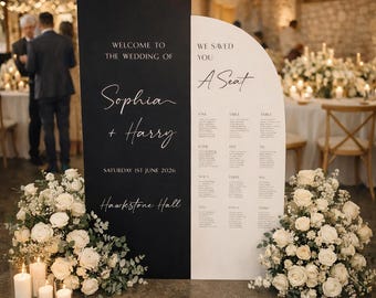Mirror Sign, Wedding | Acrylic | Custom Sizes | Bespoke Custom