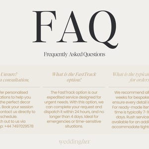 FAQ's