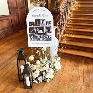 Custom Wedding Collage Board