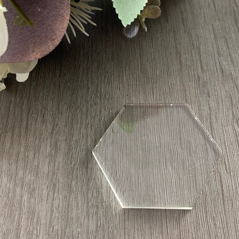 acrylic hexagon blanks acrylic hexagon blanks