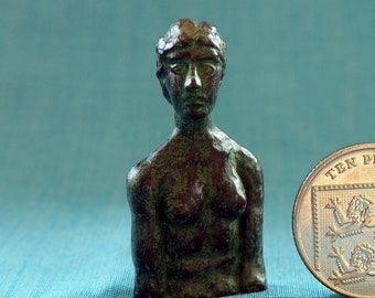 Bronze bust