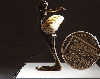 Lampe de table miniature Art Nouveau