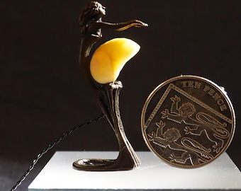 Lampe de table miniature Art Nouveau