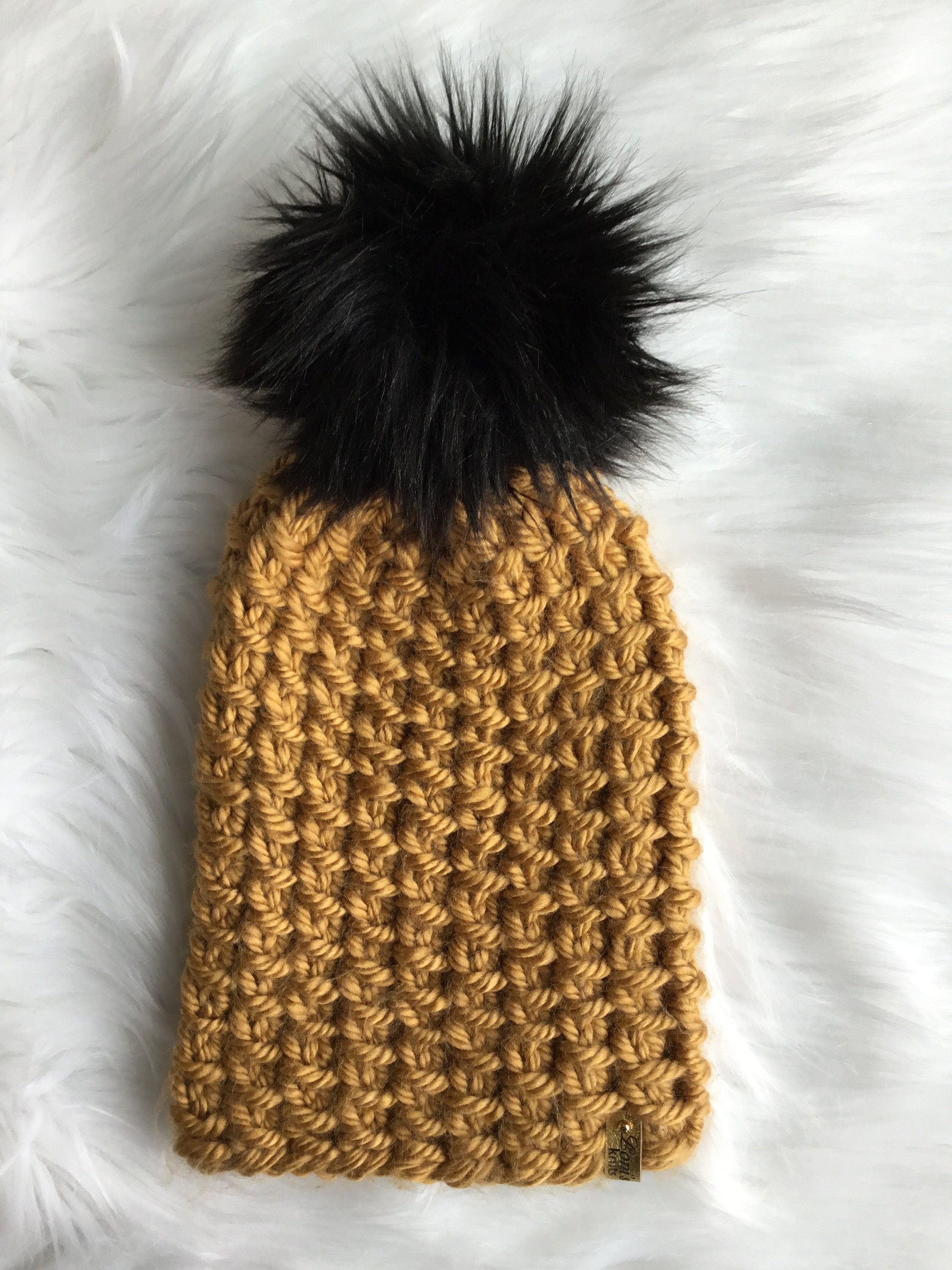 New Orleans SAINTS Hand Knit Luxury Hat 