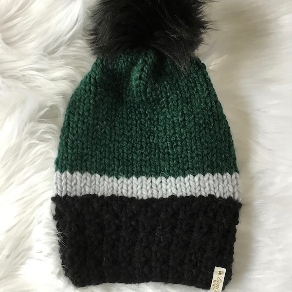 Philly Special!  Philadelphia Eagles -  Super Bowl Champions Hand Knit Luxury Hats.