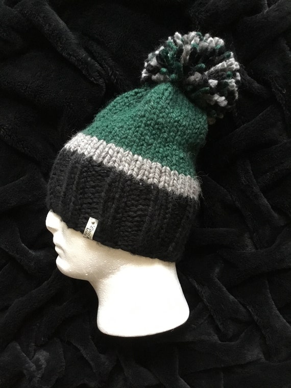 Eagles beanie cheap with pom