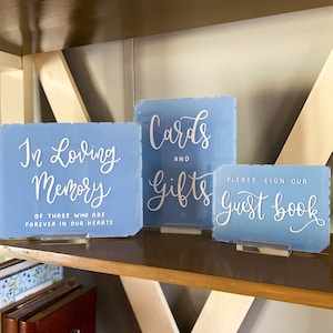 Custom acrylic sign / Painted acrylic signs / Painted acrylic wedding sign / Acrylic wedding signs
