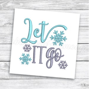 Let it Go Toilet Paper Embroidery Design, Christmas Toilet Paper Embroidery Design, Christmas Machine Embroidery Designs - Download istantaneo