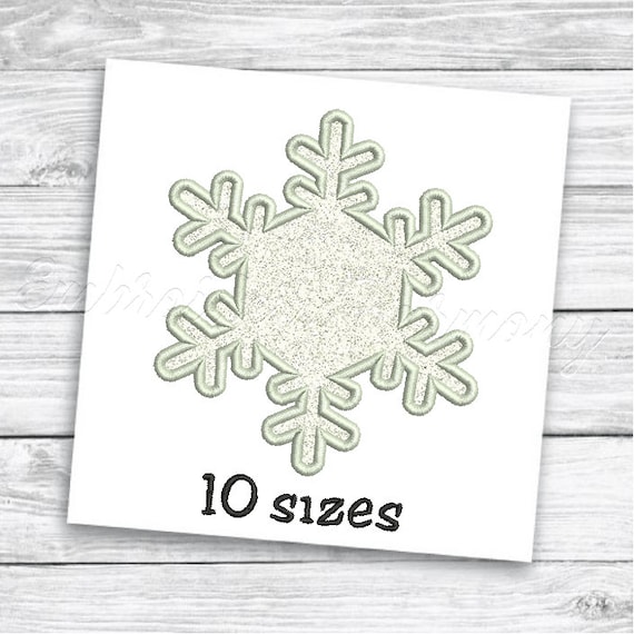 Mini Snowflake IV Machine Embroidery Design