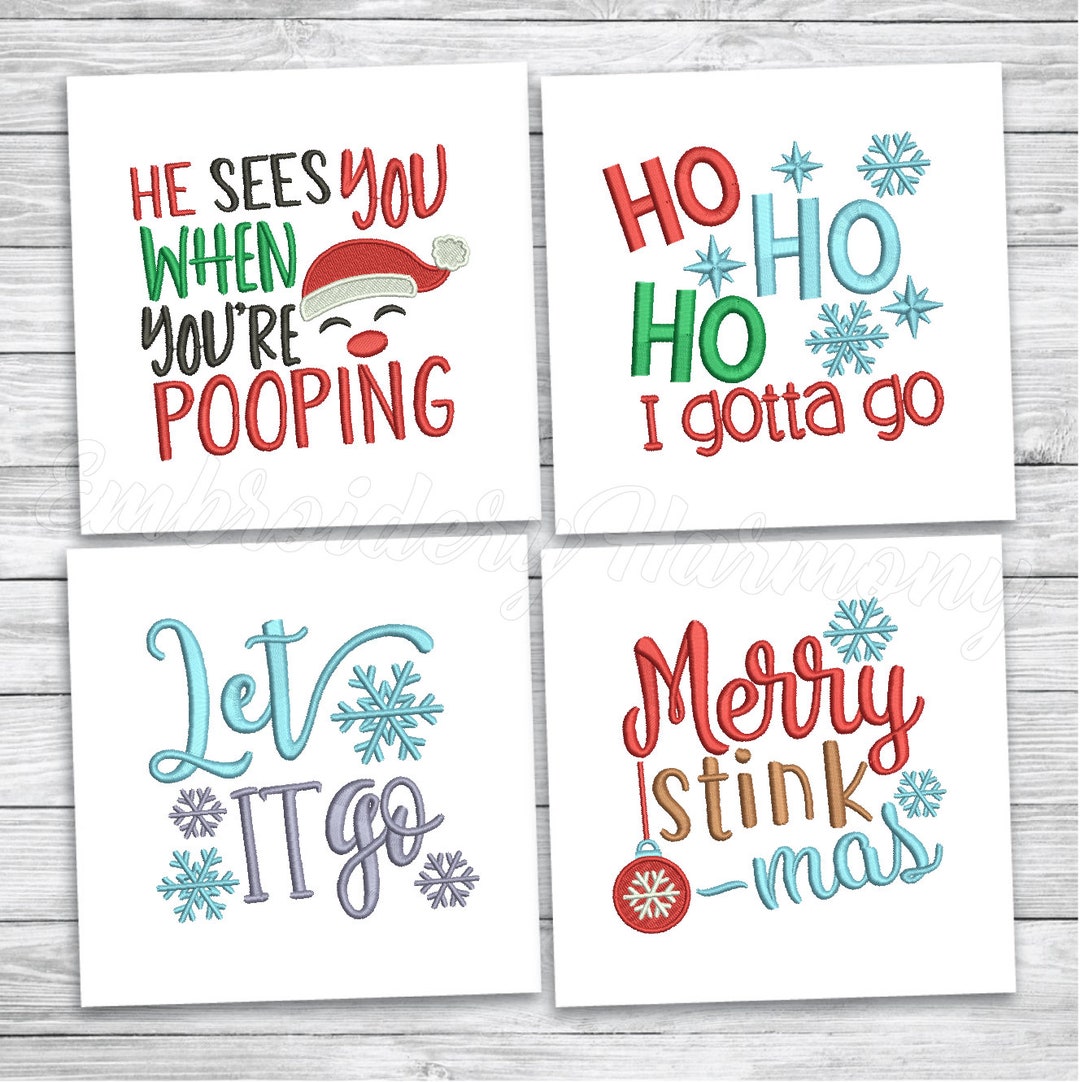 Christmas Toilet Paper Embroidery Design, Toilet Paper Machine
