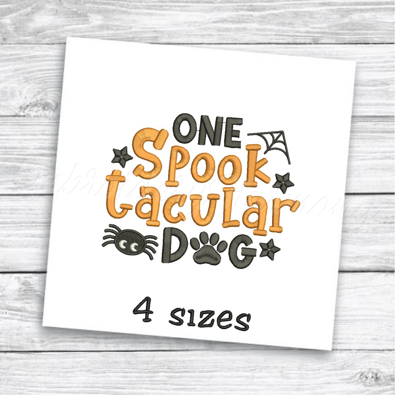 Dog Halloween Embroidery Design Bundle Dog Halloween Sayings Etsy