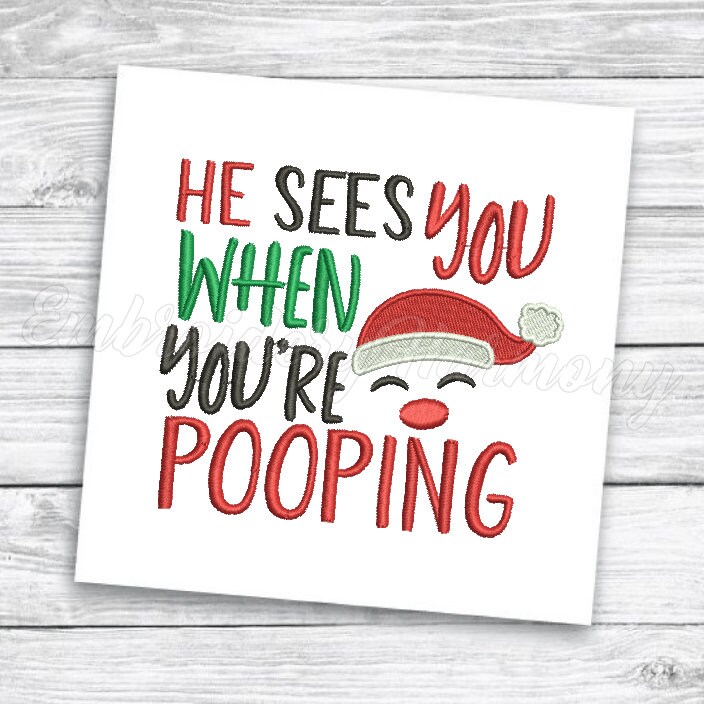 Christmas Toilet Paper Embroidery Designs Embroidery Designs Etsy