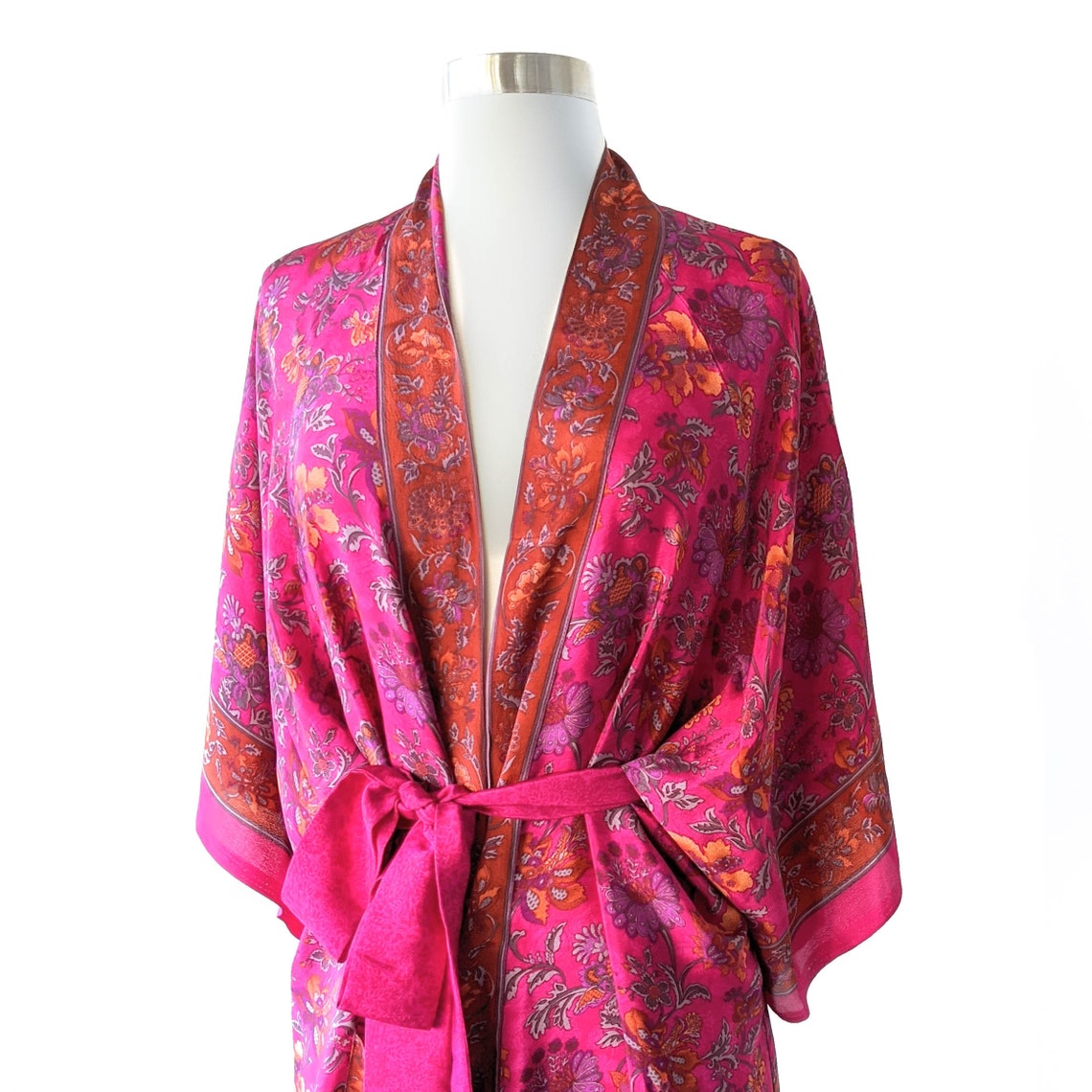 f&f silky robe