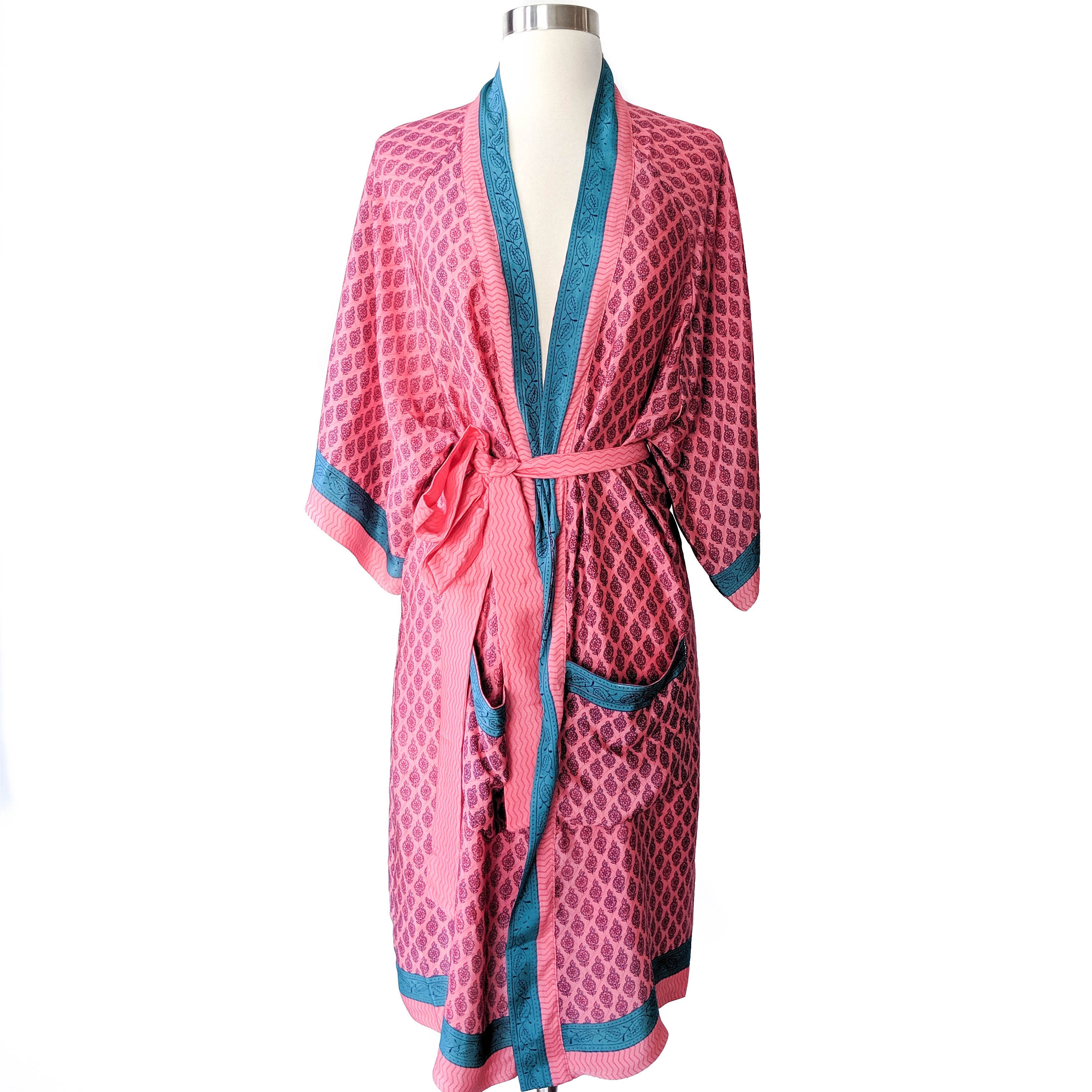 SALE Kimono Robe Duster Dress Convertible Wrap Top Boho | Etsy
