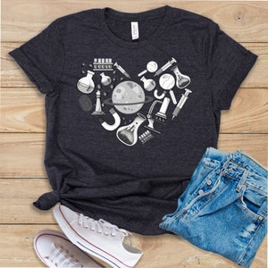 Love Science Shirt - Science Teacher Shirt - Science Lover Shirt - Science March Shirt - Chemistry Shirt - I Heart Science T-shirt - Hoodies