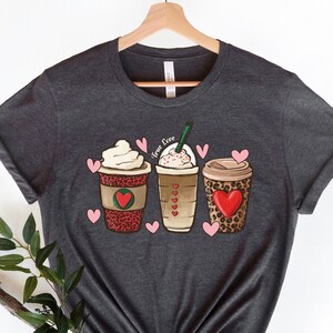 Womens Valentines Day Shirt, Valentines Day Gift, Valentine Coffee Shirt, Valentines Day Shirts For Woman, Valentines Coffee Lover Gift