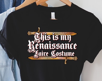 Funny Renaissance Faire Costume Shirt - Shakespeare T-Shirt