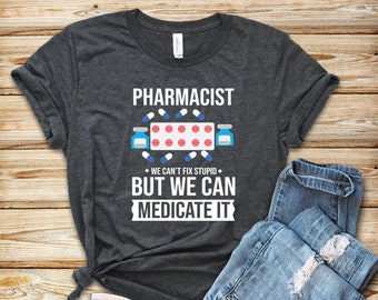 Pharmacist Medicate It Shirt: Funny Pharmacy Gift