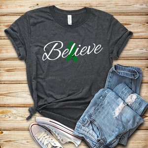 Gallbladder Cancer Believe Shirt, Gallbladder Cancer Shirt, Gallbladder Cancer Survivor Gift, Gallbladder Awareness, Tank Top, Hoodie