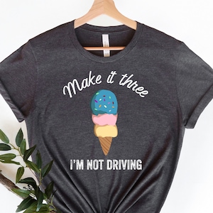 Maglietta con gelato, Compleanno con gelato, Festa con gelato, Tema gelato, Maglietta con gelato alla moda, Carino abito estivo, Abito con gelato