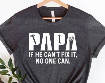 Funny Papa Tools T-Shirt, Father's Day Gift