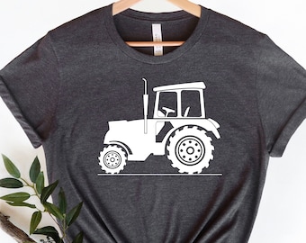 Tractor Farmer Shirt, Tank Top, Tractor Birthday, Boys Tractor Shirt, Farm Shirt, Farm Birthday, Tractor Gift, Barn Shirts