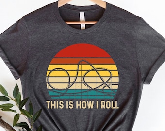 Vintage Rollercoaster Shirt: Retro Amusement Park Tee