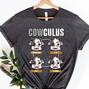 Math Teacher Shirt, Cowculus Funny Math Shirt ,Math Shirt, Geometry Teacher Gift, Nerdy Shirt, Funny Science Shirt, Math Lover, Sweatshirt