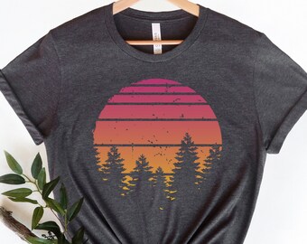 Adventure Time Shirt / Yellowstone t shirt / Camping Shirt / Outdoorsy Shirt / Arizona Shirt / Colorado Shirt / Pine Tree Shirt / Unisex