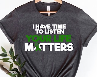 Mental Health Matters Shirt: Unisex Awareness Tee