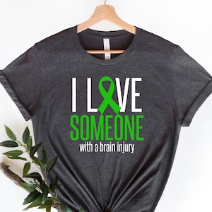 Brain Injury Shirt, Someone With Brain Injury Shirt, Hoodie, Tank Top, Brain Injury Gift, TBI shirt, Brain Injury Awareness Shirt, Gift