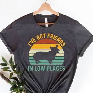 Retro Corgi T-Shirt: Funny Dog Lover Gift