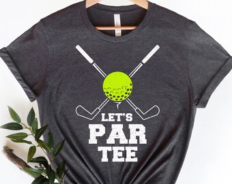 Maglietta unisex "Let's Par Tee" da golf