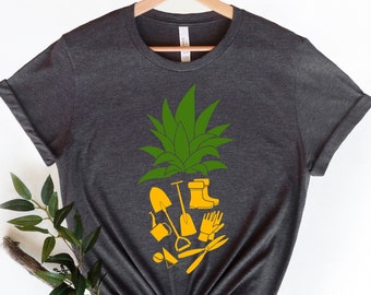 Garden Shirt, Gardening Gift, Pineapple Shirt, Garden Love, Garden Lover Gift, Gardener Gift Idea, Mother's Day Gardening Lover, Sweatshirt