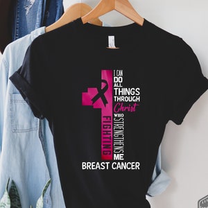 Breast Cancer Shirt, Cancer Awareness Shirt, Pink Ribbon Shirt, Cancer Survivor Gift, Breast Cancer Gifts For Women, Pink October Shirt