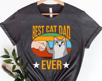 Cat Dad Shirt, Father's Day Gift, Cat Lover T-Shirt