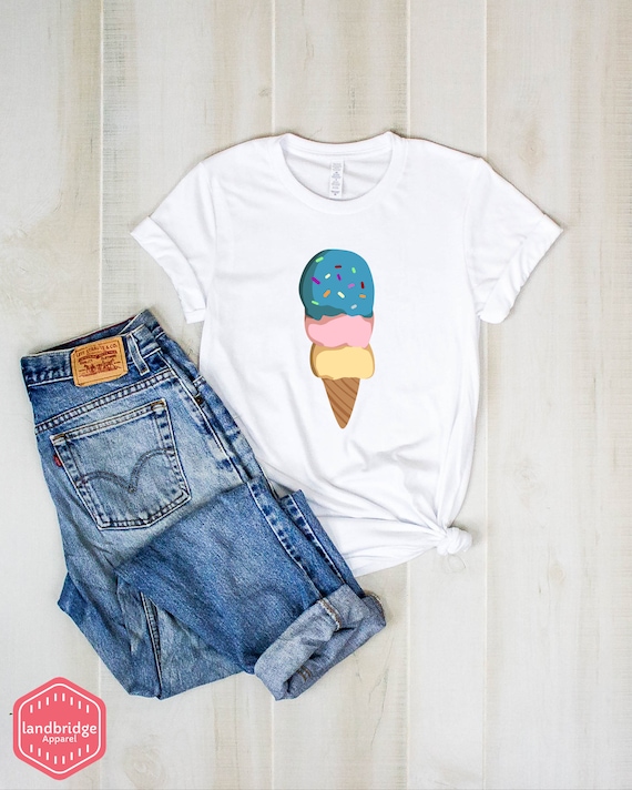 Ice Cream Cone Shirt: Fun Foodie Tee